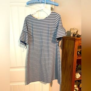 Blue business dress-short, Ivanka trump